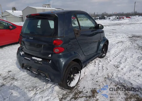 2008 Smart Fortwo Passion/Pure from USA, damaged, VIN WMEEJ31X48K150646